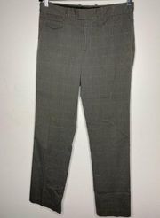 𝅺THEORY Nettoyage A Sec Gray Plaid Pants Slacks