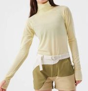 Outdoor Voices FastTrack Mesh Turtleneck - Mellow