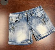 Blue Jean Shorts