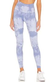 beyond yoga olympus high waisted leggings serene blue tie dye