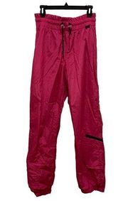 Vintage Ossi Skiwear Fuschia Cinch Elastic Waist Ski Pants