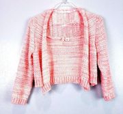 Anthropologie Moth Neon Cropped Sweater
