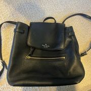 Black Kate spade backpack