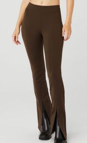 Alo Yoga High-waist Airbrush Flutter Legging In Expresso S