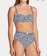 Lauren Ralph Lauren Twisted Bandeau Bikini Set