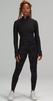 Black Quarter-Zip