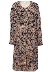 Roseanna Cheetah Print Crushed Velvet Midi Dress, NWT, Size Small, MSRP $745