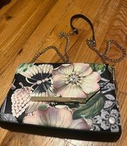 Ted Baker Floral Pattern Crossbody Bag