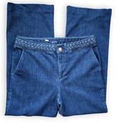 Blue Bootcut Jeans, Women's 14