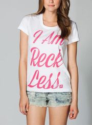 Young & reckless Tee Shirt top medium crewneck