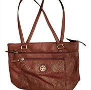 Giani Bernini Beautiful wine colored vegan leather handbag