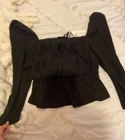NWOT Cropped Blouse