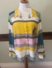 Charlie Jade colorful button down  