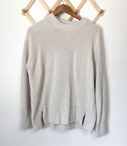 Cream Ribbed Sweater Size 8