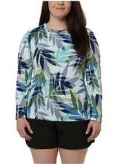 Hang Ten Long Sleeve Rashguard UPF 50+ in Mint Leaf