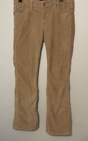 Brand Low Rise Corduroy Pants