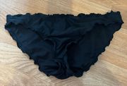 Large Black Bikini Bottoms