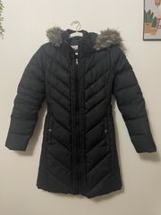 Long Down Puffer Coat