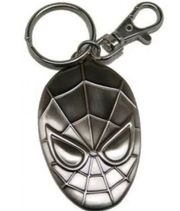 HEROES SPIDERMAN KEYRING keychain fob charm stainless steel New