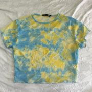 Tie Dye Mesh Top