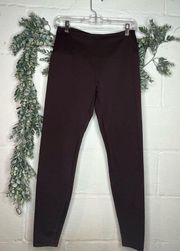 Spyder | women maroon fleece lined athletic leggings