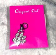 Origami Owl paw print charm