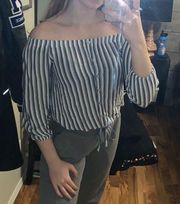 Off The Shoulder Shirt 