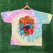 The Stones '72 Tie Dye Rock Tee O/S