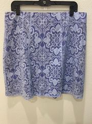 Blue Lace Skirt Size 14