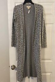 Jessica Simpson Long Cardigan size XS brand new length 46” bust 28/30”