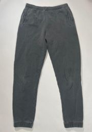 Sweatpants Womens S/M Small Grey Jogger Tapered Pull On