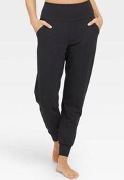 New! ASSETS by SPANX Women's Ponte Shaping Joggers - Black | Medium