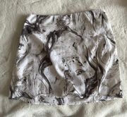 NWT Marble Mini Skirt