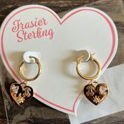 Frasier Sterling Heart Earrings
