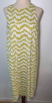 Ann Taylor yellow dress size medium summer