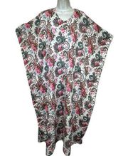 erika taylor paisley muu muu nightgown Size S