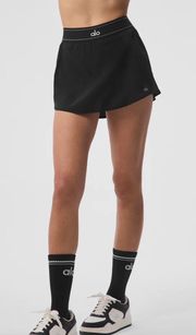 Match Point Tennis Skirt Black