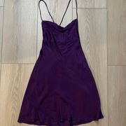 Purple Mini Dress