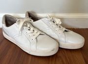 White Leather Grey Suede Sneakers