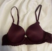 Purple  Sunnie Demi-Coverage Bra, 34B