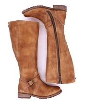 Bed Stu Glaye-rustic tan wide calf size 8