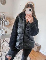 Michael kors Sherpa puffer coat