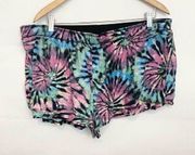 Victoria’s Secret PINK tie dye boxer sleep shorts size XXL sleepwear