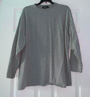 Grey  long sleeve t-shirt