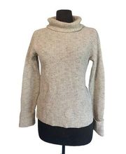 ANN TAYLOR | WOOL  Blended Turtleneck Petite Small Sweater