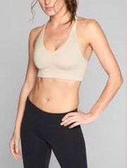 Athleta Mesh Around Bra 2.0 in Nude