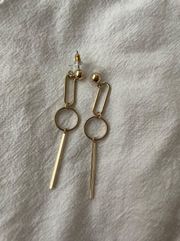 Gold Dangle Earrings