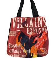 Disney Tote Bag Villains Maleficent Sleeping Beauty Orange Halloween Carry