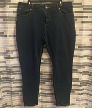 INC Denim Madison Skinny Jeans, Dark Wash - Sz 20W (20”-23.5”W)