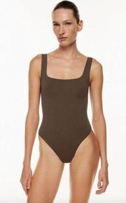 Babaton Contour Square Neck Tank Bodysuit